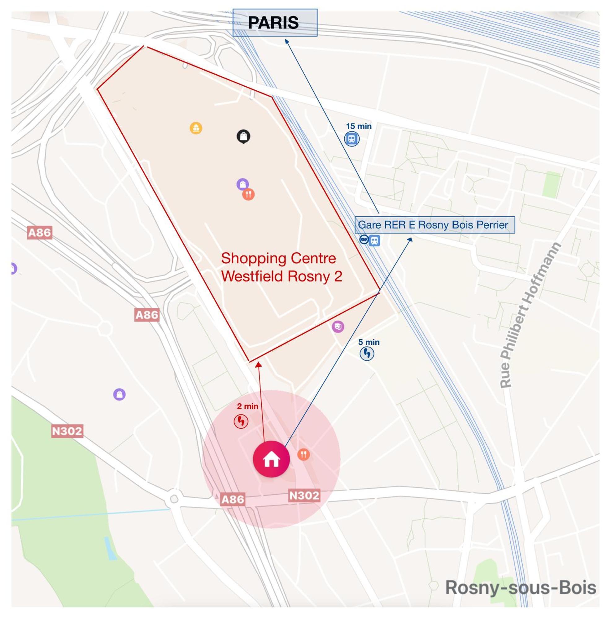 Studio Proche Du Centre Paris 15 Min Росны-Соус-Боис Экстерьер фото